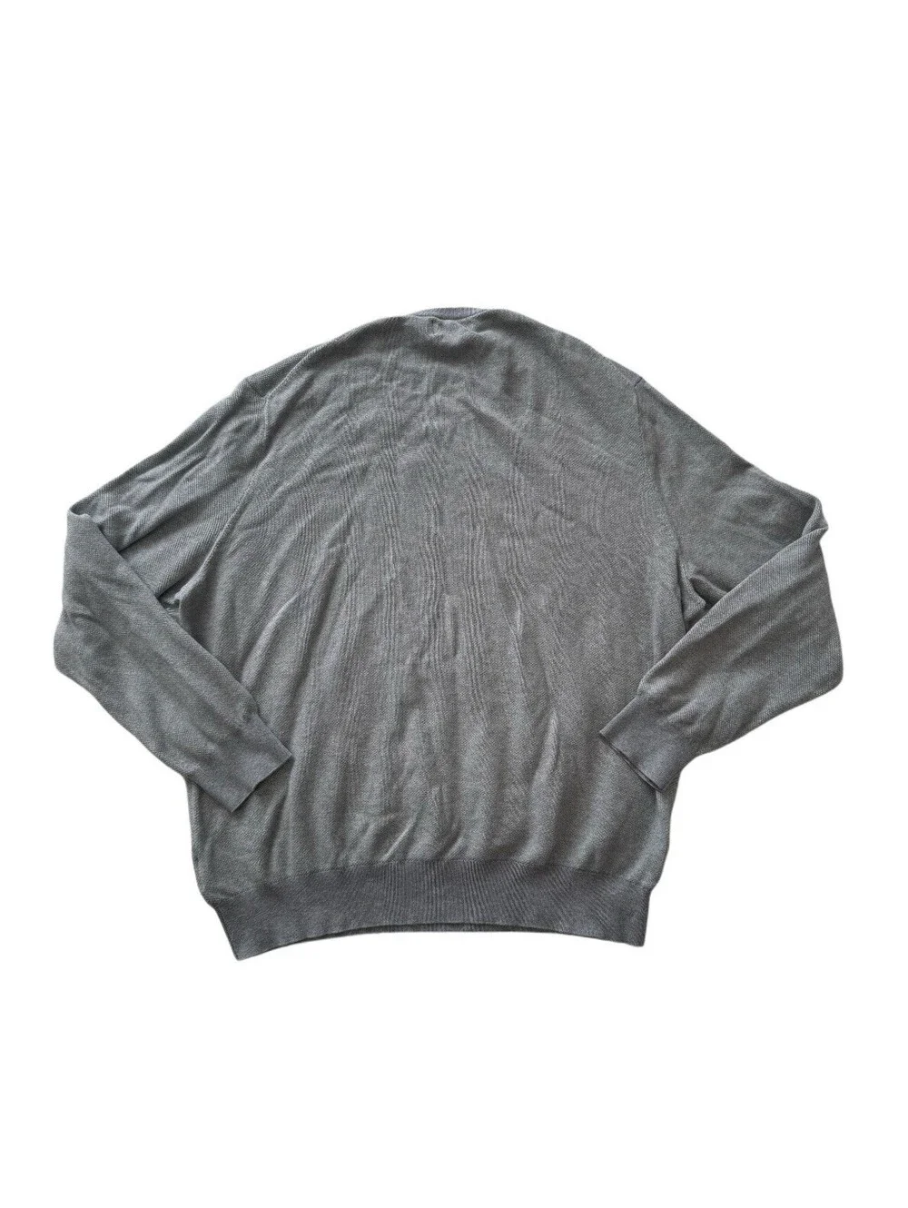 Polo Ralph Lauren Pima Cotton Sweater Men’s XXL Gray Crewneck Knit Pullover
